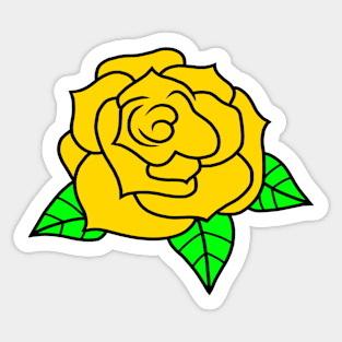 Yellow Roses Sticker